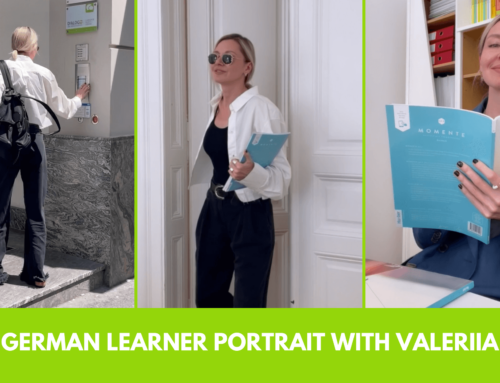 German learner portrait with Valeriia