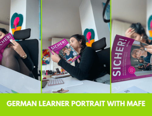 German learner portrait with Mafe