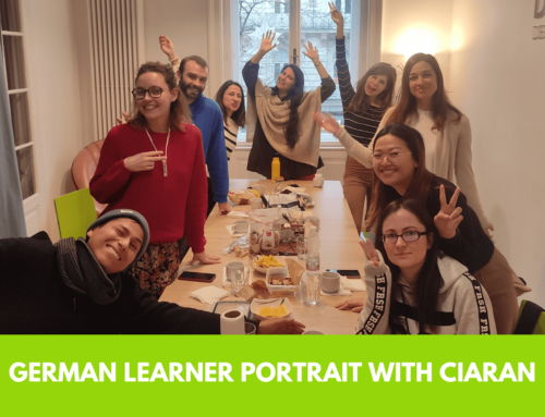 Deutschlerner:innen-Portrait mit Ciaran