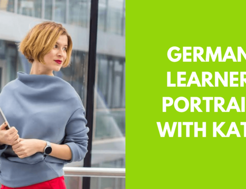 German learner portrait with Kate